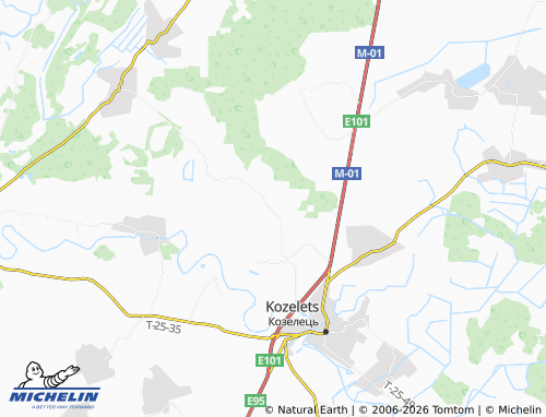 Mappa MICHELIN Openky - ViaMichelin