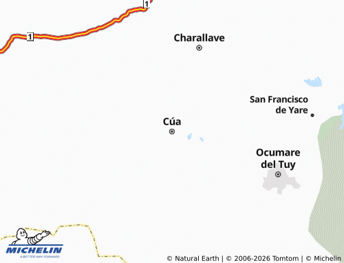 Carte MICHELIN Cúa - ViaMichelin