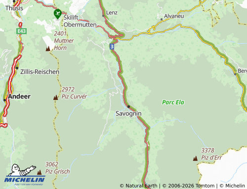 Mappa MICHELIN Cunter - ViaMichelin