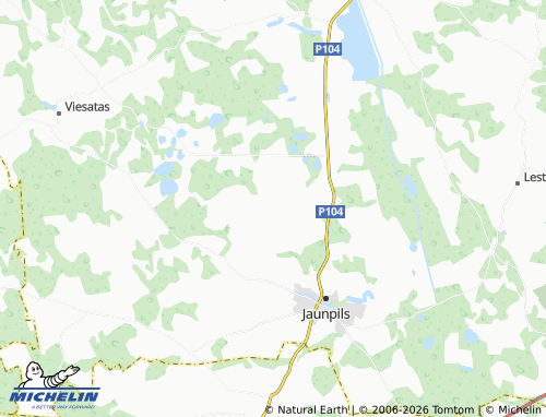 Mapa MICHELIN Saule - ViaMichelin