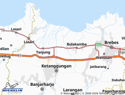 Carte MICHELIN Bulakparen - ViaMichelin