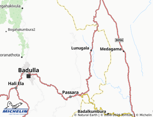 MICHELIN Mahadowa map - ViaMichelin