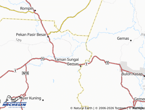 Mapa MICHELIN Kampung Bentan - ViaMichelin