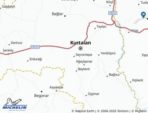 MICHELIN Seyrantepe map - ViaMichelin