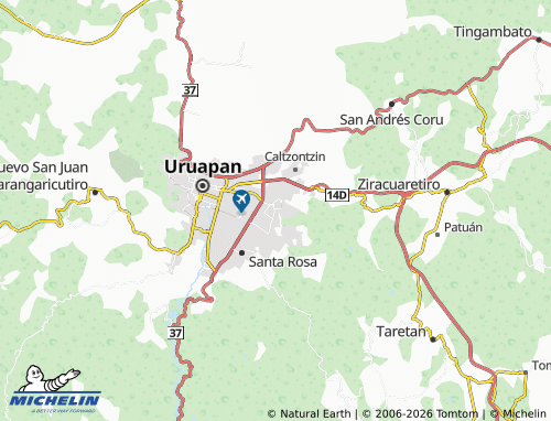 Mappa MICHELIN Los Laureles - ViaMichelin