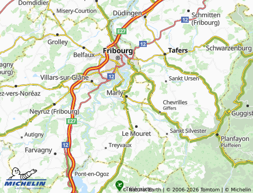 MICHELIN Marly map - ViaMichelin