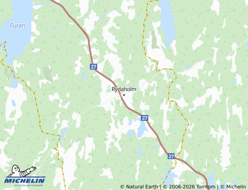 Carte MICHELIN Rydaholm - ViaMichelin