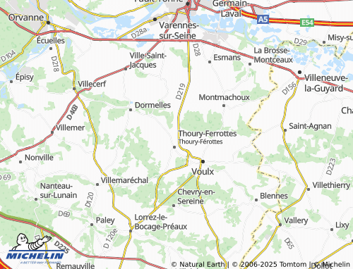 Mapa MICHELIN Les Marais - ViaMichelin