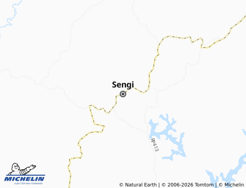 Mapa MICHELIN Sengi - ViaMichelin