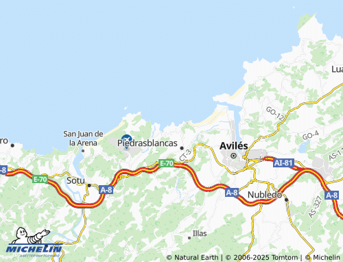 Mapa MICHELIN Las Chavolas - ViaMichelin