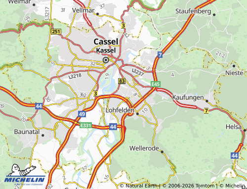 MICHELIN Waldau map - ViaMichelin