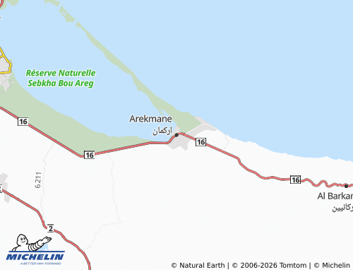 MICHELIN Arkman map - ViaMichelin
