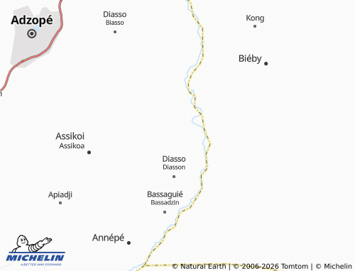 MICHELIN-Landkarte Nia - ViaMichelin