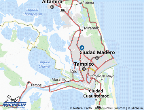 Mappa MICHELIN Nuevo Amanecer - ViaMichelin