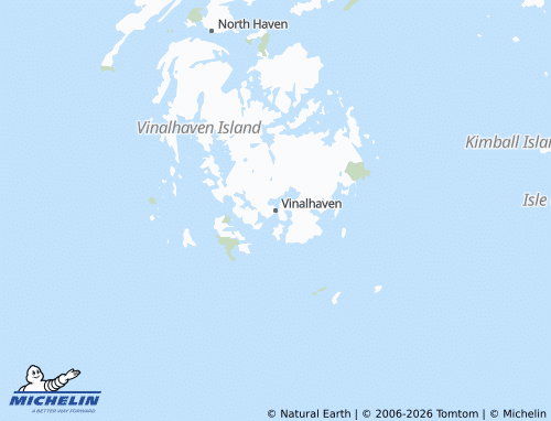 Carte MICHELIN Vinalhaven - ViaMichelin
