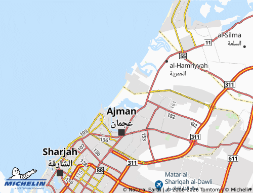 MICHELIN Zorah Sector map - ViaMichelin