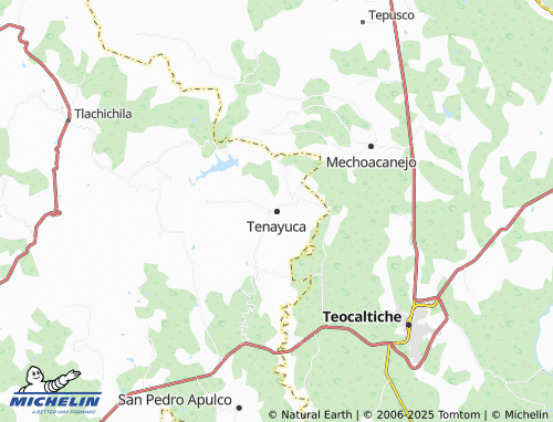 MICHELIN Tenayuca map - ViaMichelin