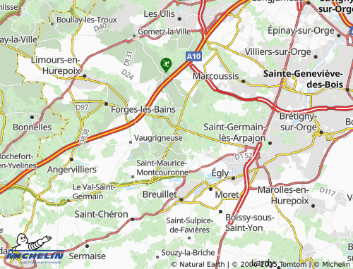 Mapa MICHELIN Soucy - ViaMichelin