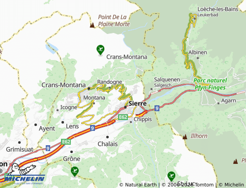 Kaart MICHELIN Venthône - ViaMichelin