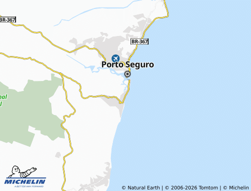 Mapa MICHELIN Arraial D'Ajuda - ViaMichelin