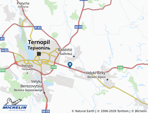 Mappa MICHELIN Baikivtsi - ViaMichelin