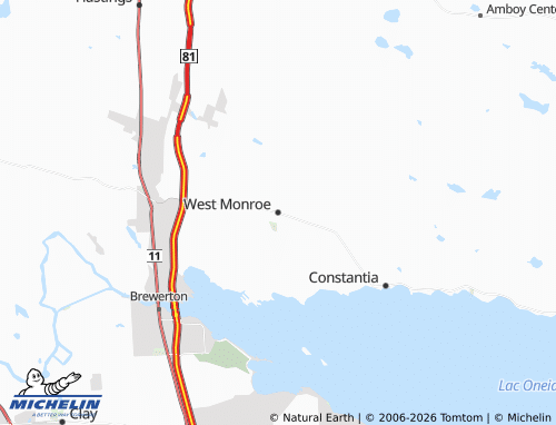 Mapa MICHELIN West Monroe - ViaMichelin