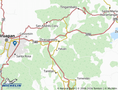 Mappa MICHELIN Revolución - ViaMichelin