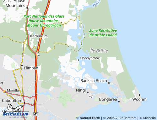 MICHELIN Donnybrook map - ViaMichelin