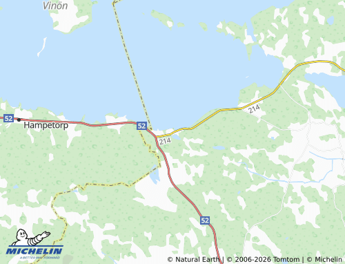 Mapa MICHELIN Läppe Östra - ViaMichelin