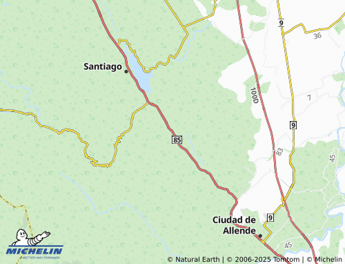 MICHELIN-Landkarte Bosques de Las Lomas - ViaMichelin