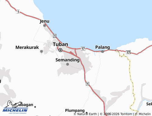 Carte MICHELIN Gedongombo - ViaMichelin