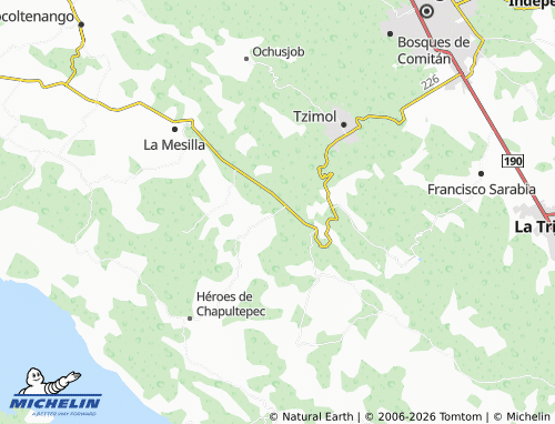 Mappa MICHELIN Doctor Manuel Velazco Suárez - ViaMichelin