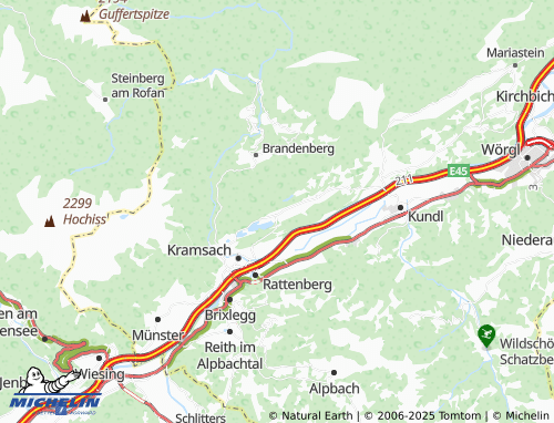 MICHELIN Voldöpp map - ViaMichelin