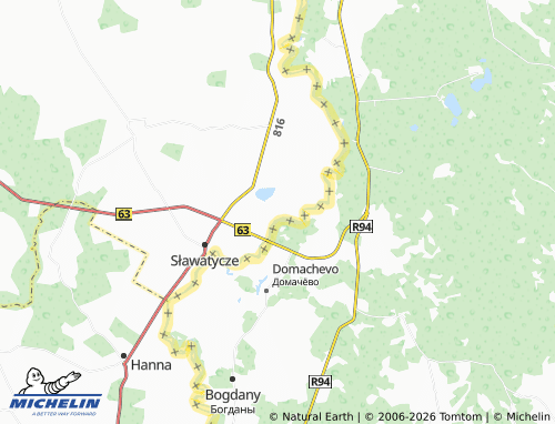 Carte MICHELIN Mościce Dolne - ViaMichelin