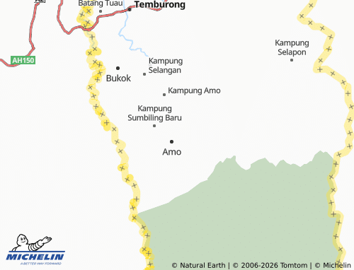 MICHELIN-Landkarte Kampung Sumbiling Lama - ViaMichelin