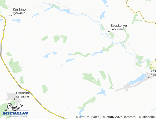 MICHELIN Bol'shiye Butyrki map - ViaMichelin