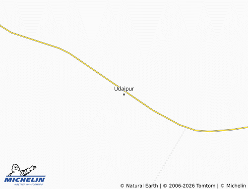 MICHELIN Udaipur map - ViaMichelin