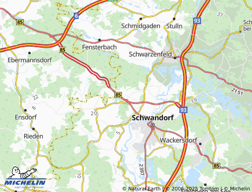 Kaart MICHELIN Kreith - ViaMichelin