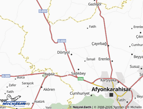 MICHELIN Dörtyol map - ViaMichelin