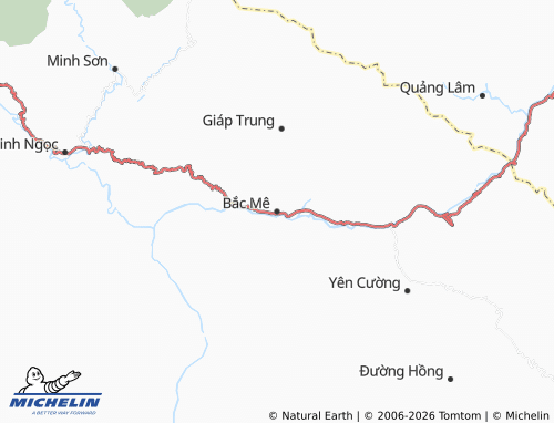 Mapa MICHELIN Bắc Mê - ViaMichelin