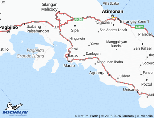 MICHELIN Lipata map - ViaMichelin