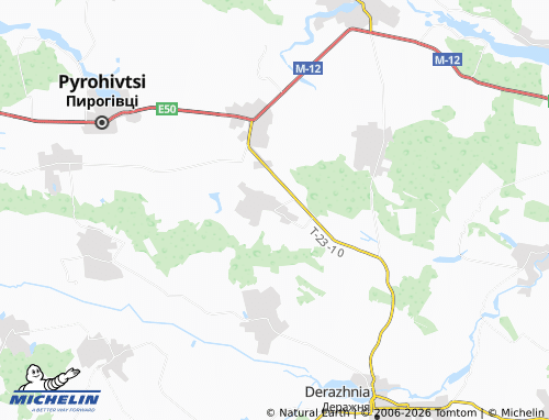 MICHELIN Kopachivka map - ViaMichelin