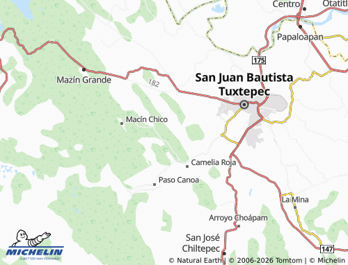Mapa MICHELIN Soledad Macín Chico - ViaMichelin