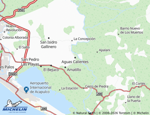Mappa MICHELIN Aguas Calientes - ViaMichelin