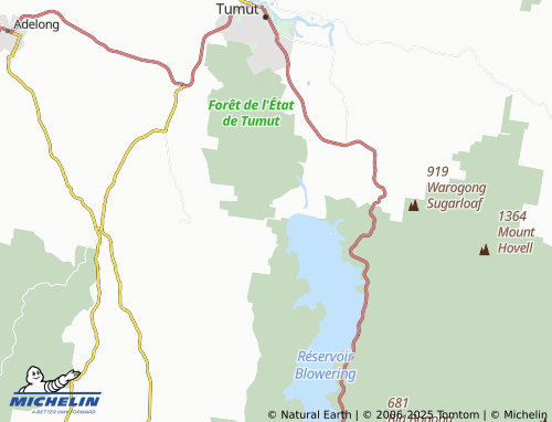 MICHELIN Wereboldera map - ViaMichelin