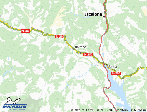 Kaart MICHELIN Sieste - ViaMichelin