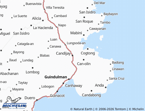 MICHELIN Candijay map - ViaMichelin