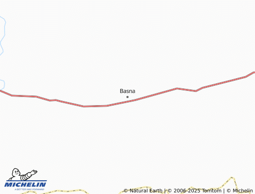 MICHELIN Basna map - ViaMichelin