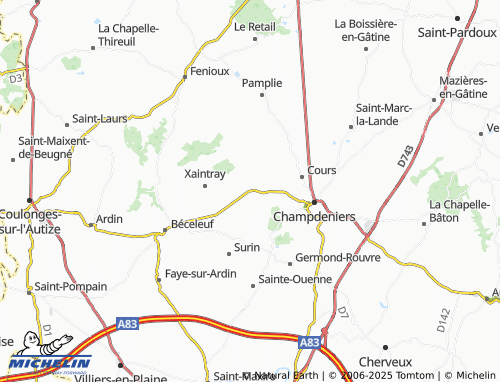 Carte MICHELIN La Véquière - ViaMichelin
