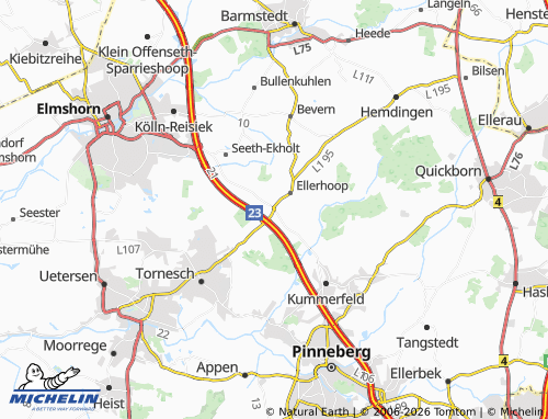 MICHELIN Oha map - ViaMichelin
